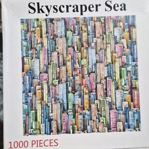 Skyscraper Sea 1000-Piece Puzzle